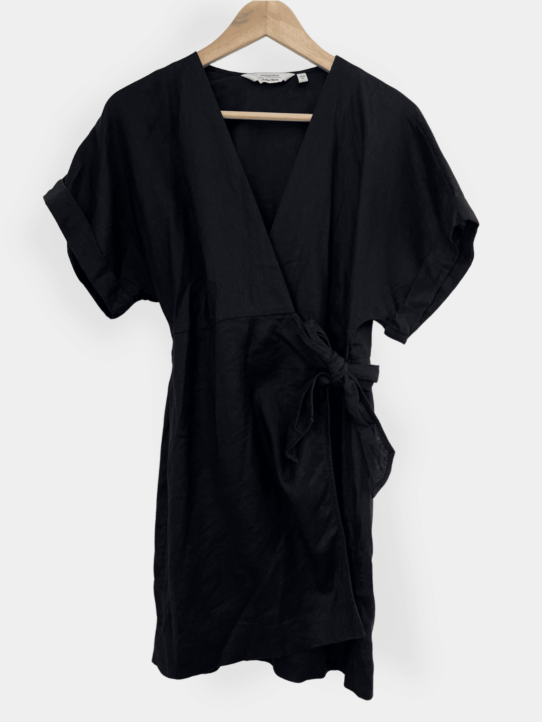 Preloved Stockholm Atelier & Other Stories pellavamekko, musta, XS Siloa Secondhand – huollettu ja kuntotarkastettu